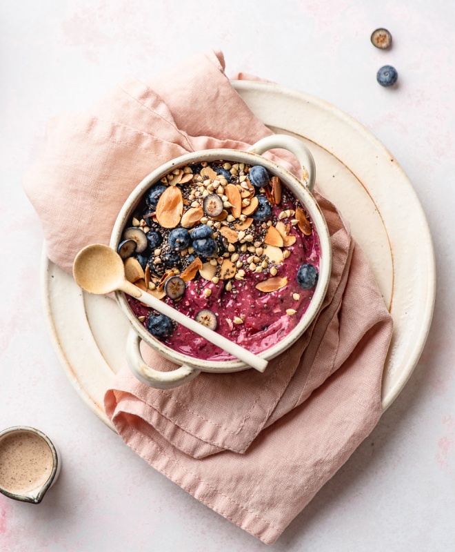 Frozen Fruit Smoothie Bowl Recipes - By The Forkful