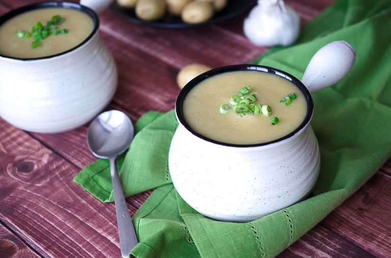 Leek and Potato Soup | Plant-Based Recipes by Ashley Madden