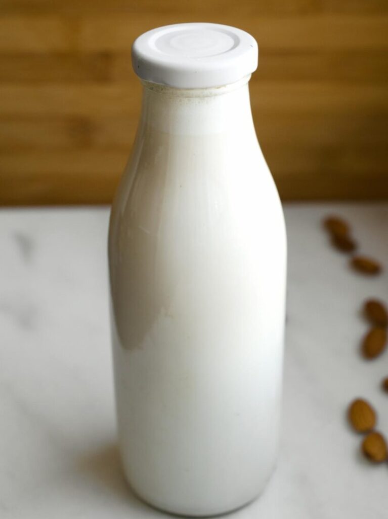 Glass Milk Bottles - Plant-Based Cooking