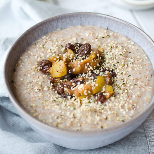 Slow-Cooker Overnight Quinoa Porridge