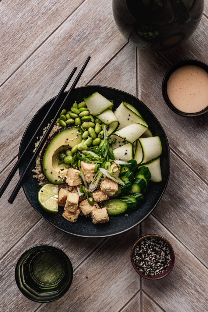 Vegan Poke Bowl  Kathy's Vegan Kitchen