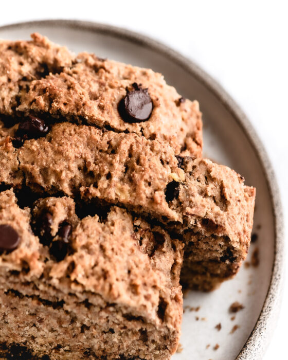 Vegan Spelt Banana Bread PlantBased Recipes by Ashley Madden