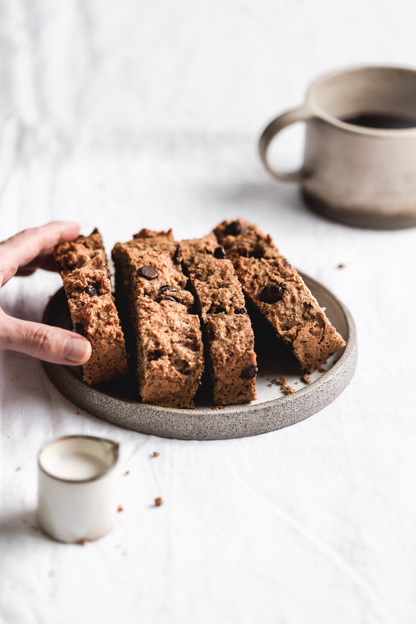 Vegan Spelt Banana Bread PlantBased Recipes by Ashley Madden